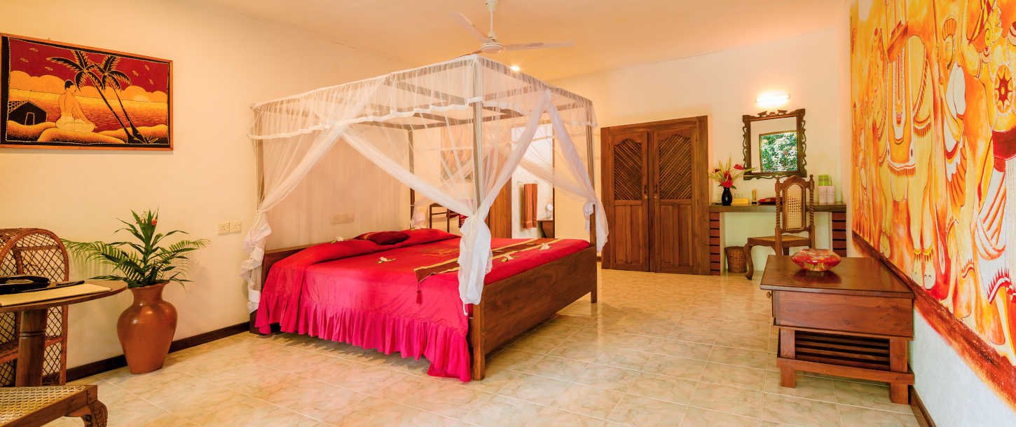 our spacious hotel rooms
